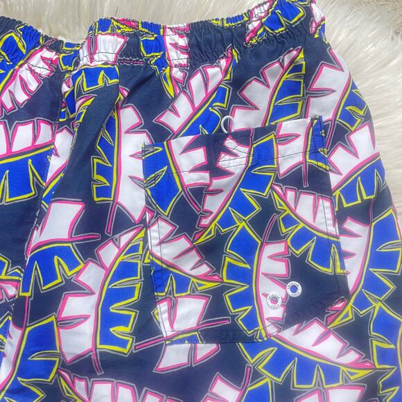 American Eagle AEO Tropical Palm Leaf Swim Shorts Trunks Men's Size XXL - Picture 10 of 10